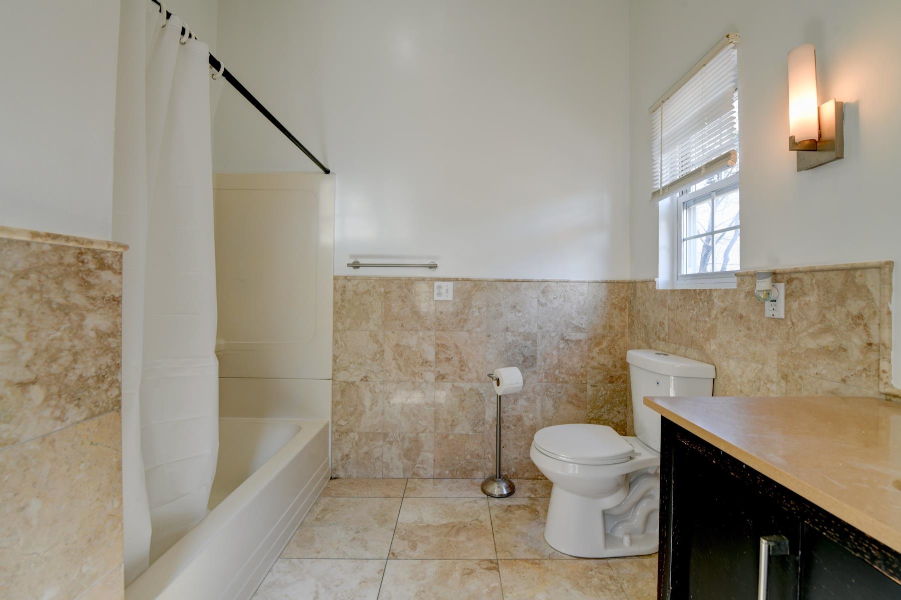 10 Toye Street Randolph, NJ 07869 - Photo 37 of 48 a bathroom with a granite countertop bathtub shower sink mirror and toilet