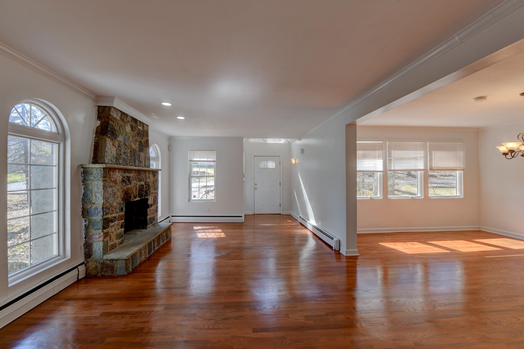 10 Toye Street Randolph, NJ 07869 - Photo 45 of 48 a view of an empty room with a fireplace and a window