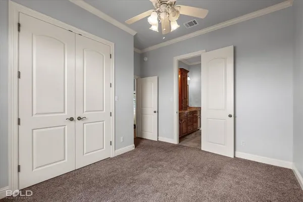 a view of a chandelier in a room