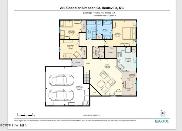 $288,500 | 200 Chandler Simpson Court, Beulaville, NC 28518