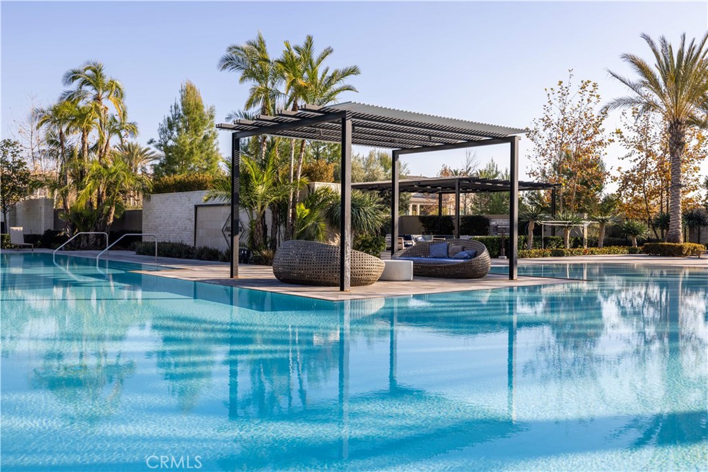 92 Interstellar Irvine, CA 92618 - Photo 4 of 64 a view of a swimming pool with a patio