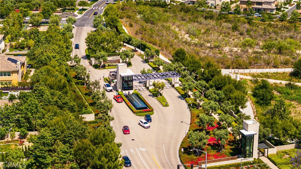 92 Interstellar Irvine, CA 92618 - Photo 64 of 64 an aerial view of residential house with yard and swimming pool
