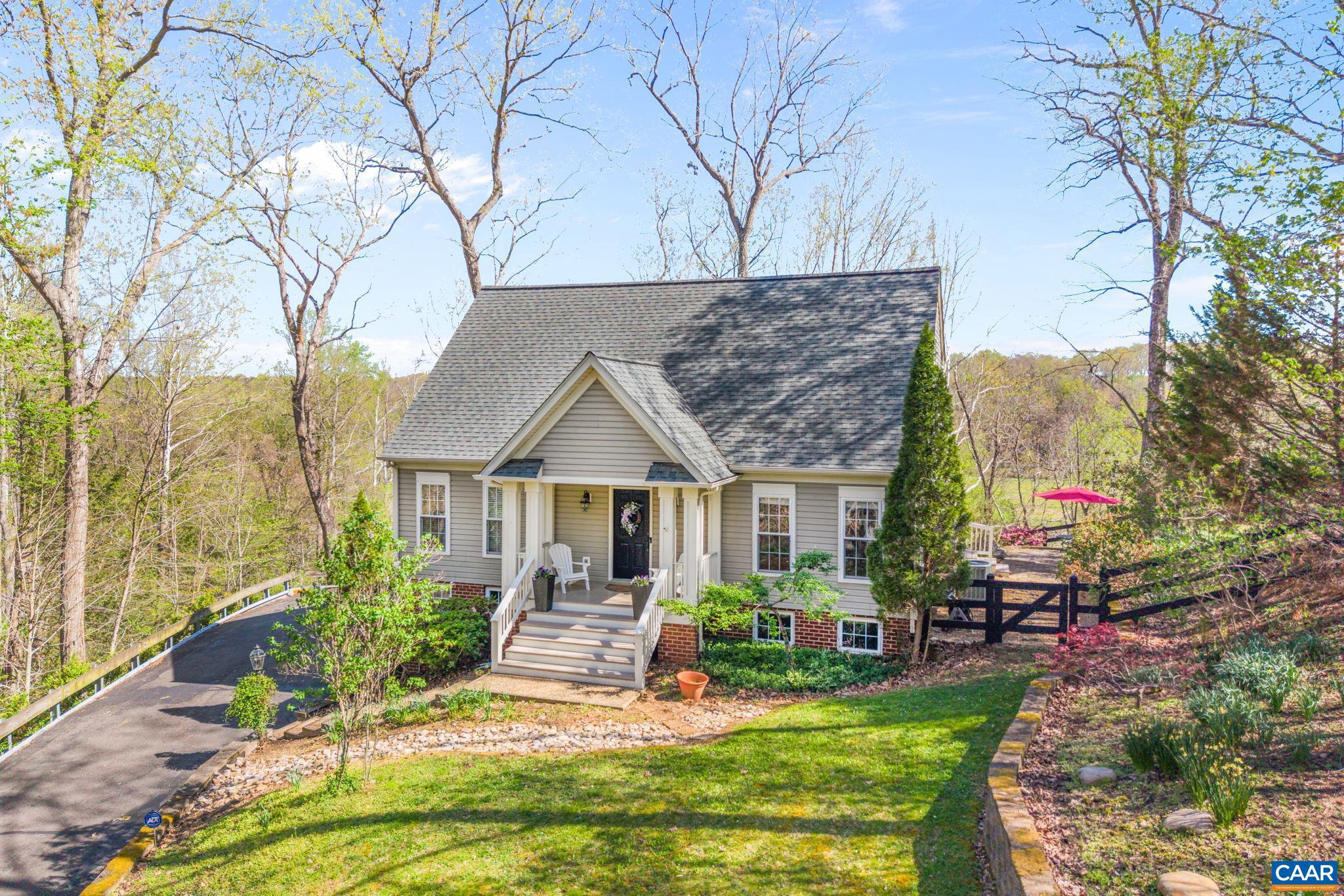 10 Mechunk Terrace Palmyra, VA 22963 - Photo 35 of 62 a view of a house with furniture and garden