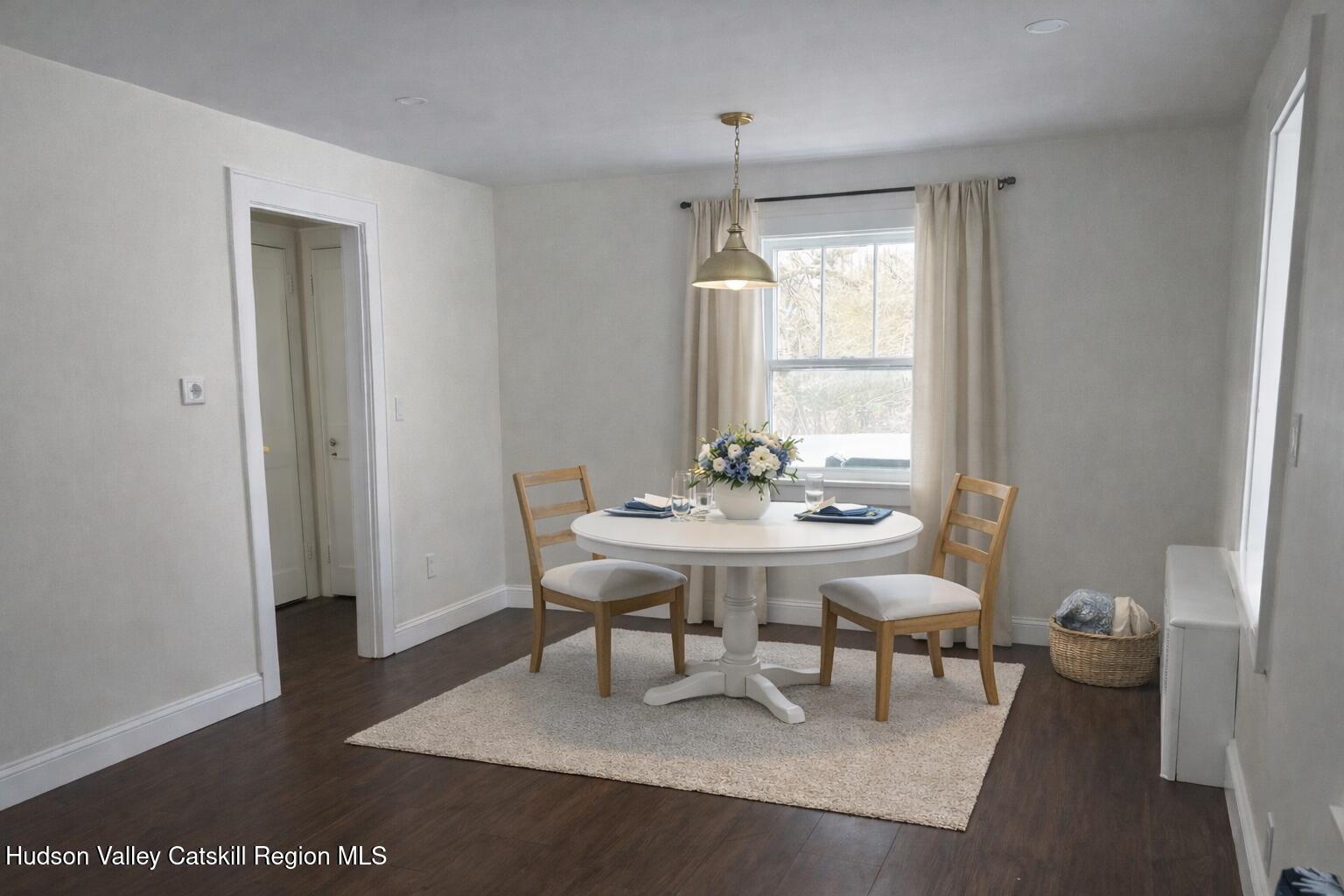 222 Zandhoek Road Hurley, NY 12443 - Photo 5 of 23 a view of a dining room with furniture and window