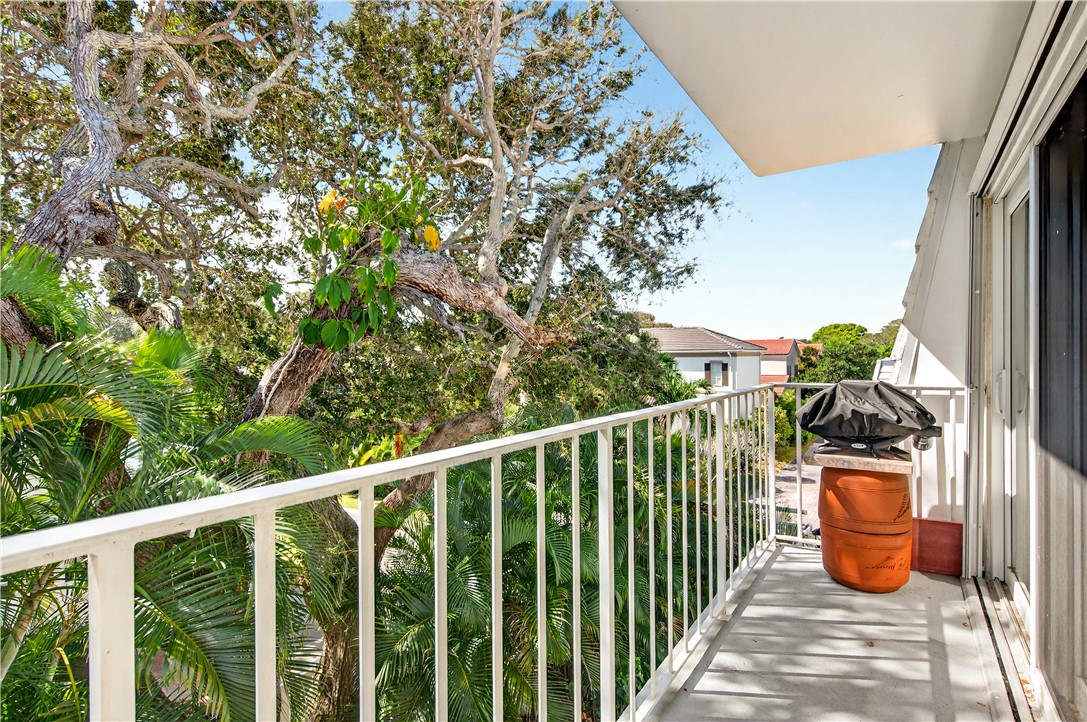 2743 Ocean Drive, Unit 50E Vero Beach, FL 32963 - Photo 20 of 36 a balcony with city view