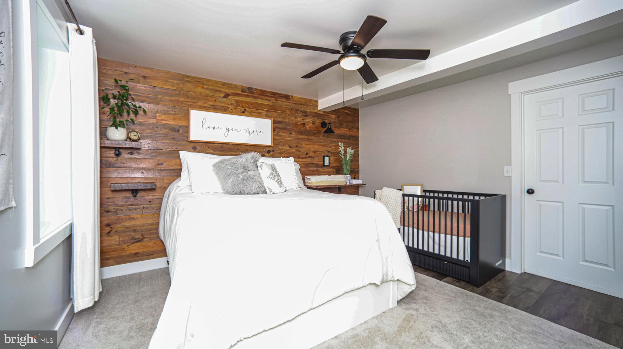 1203 Roxbury Road Newburg, PA 17240 - Photo 14 of 64 a bedroom with a bed and a ceiling fan