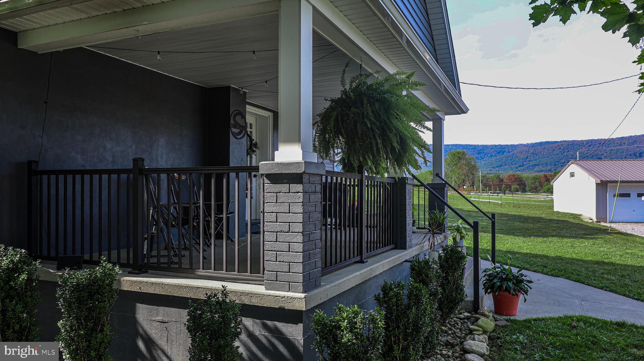 1203 Roxbury Road Newburg, PA 17240 - Photo 30 of 64 a view of balcony with wooden floor