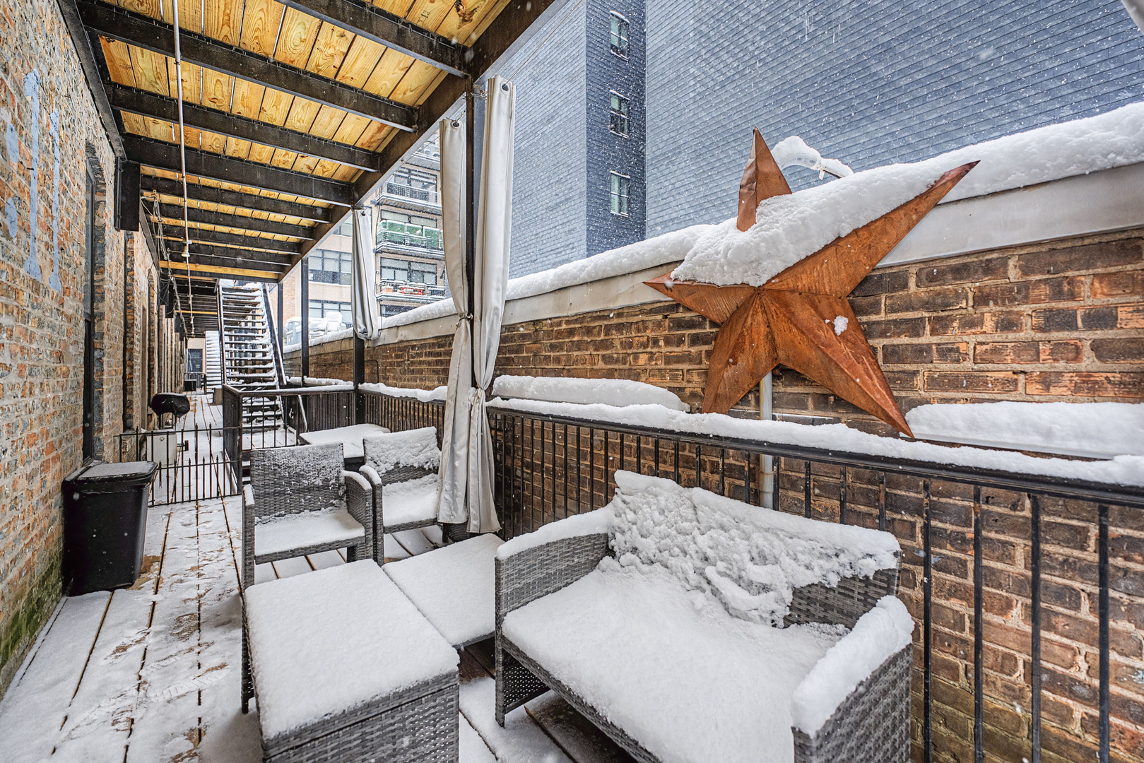 832 West Adams Street, Unit 2 Chicago, IL 60607 - Photo 19 of 23 a view of balcony with furniture