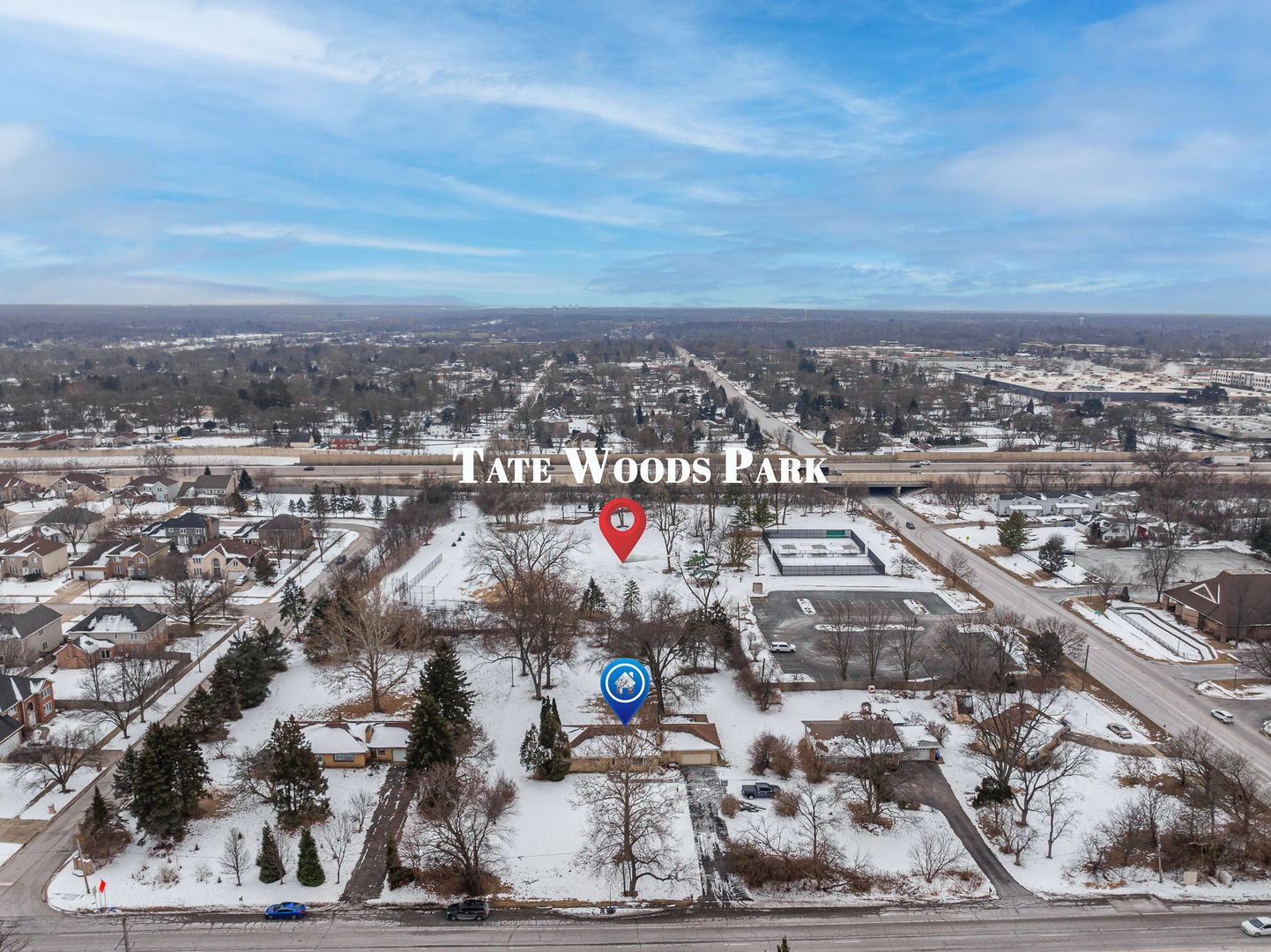1927 Warrenville Road Lisle, IL 60532 - Photo 38 of 41 an aerial view of a city