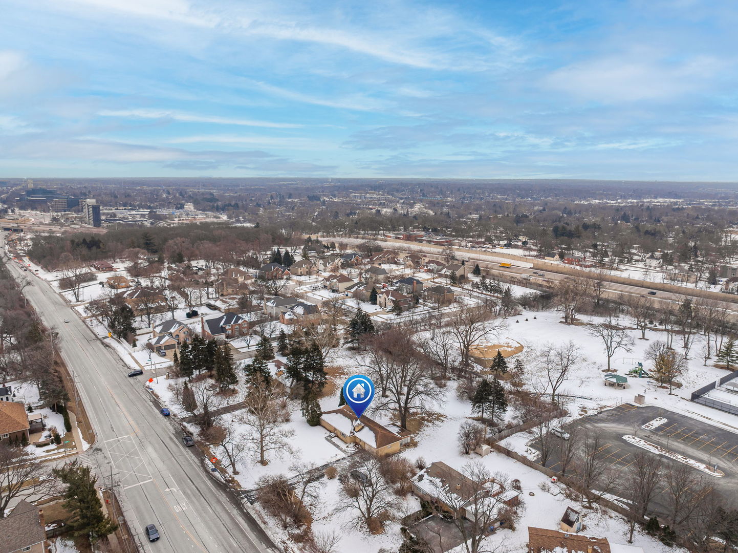 1927 Warrenville Road Lisle, IL 60532 - Photo 40 of 41 an aerial view of a city