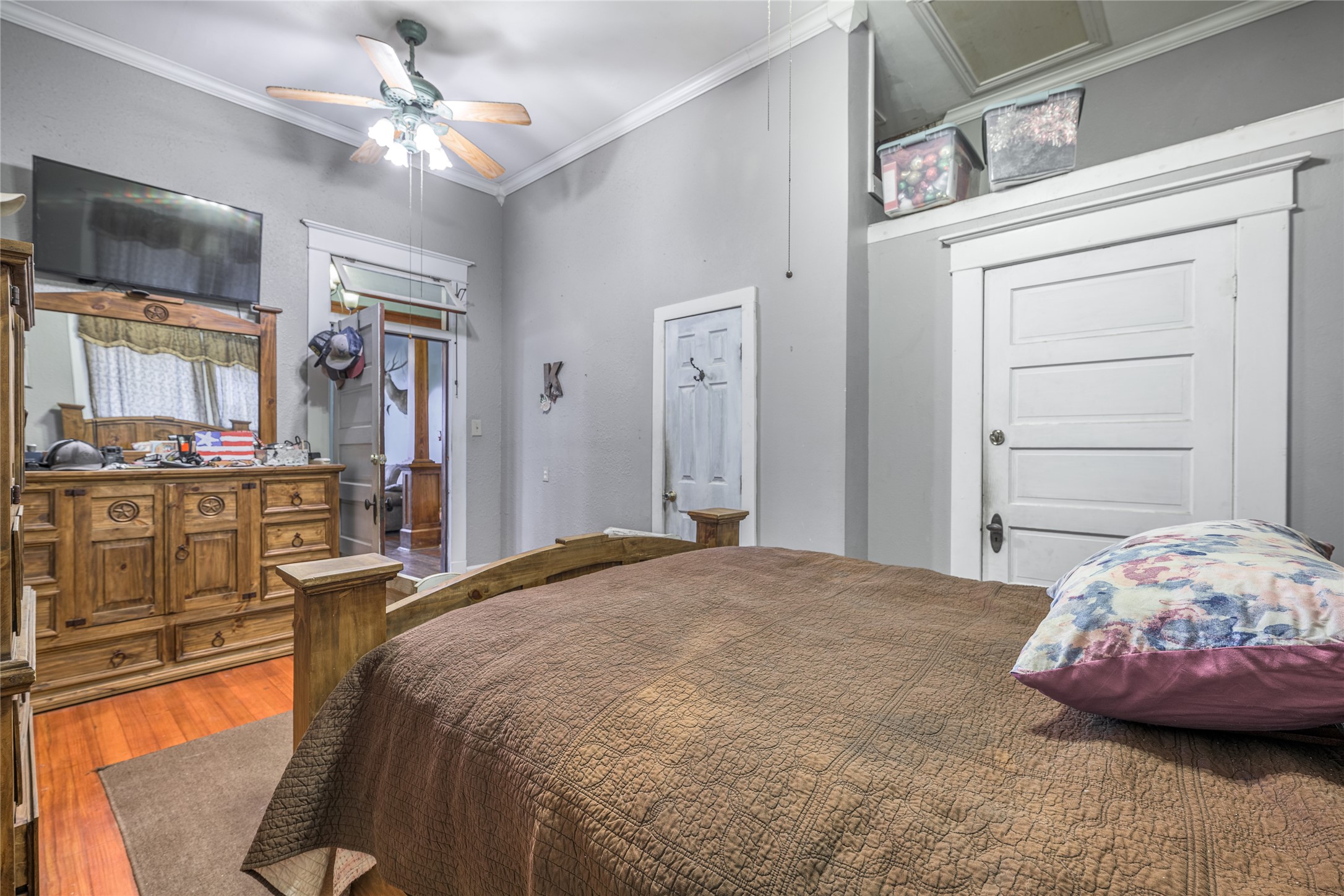 1000 North Park Street Brenham, TX 77833 - Photo 18 of 23 a bedroom with a bed dresser and a window
