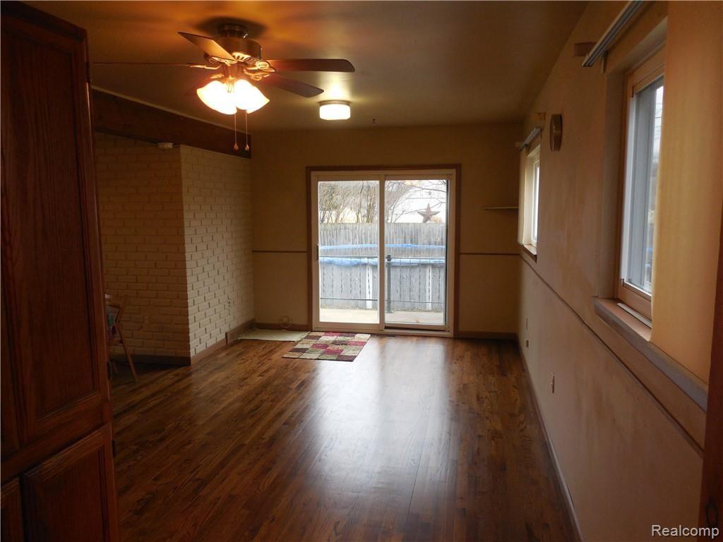 6929 Inkster Road Garden City, MI 48135 - Photo 19 of 65 Family Room from Kitchen/Patio door out to back porch