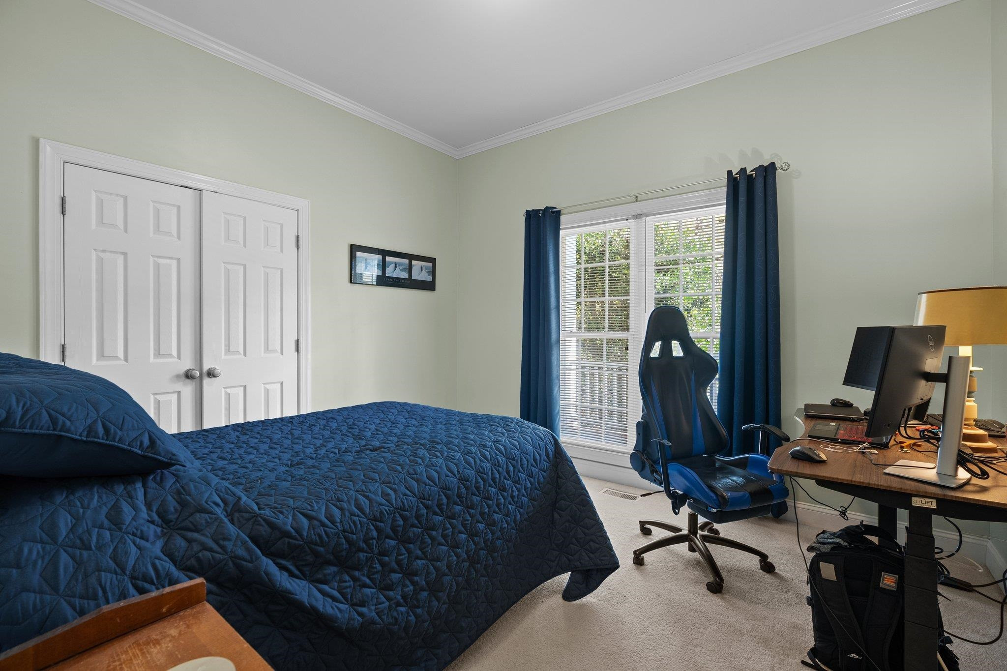 104 Shadow Lane Oxford, NC 27565 - Photo 22 of 38 a view of a workspace with furniture and a window