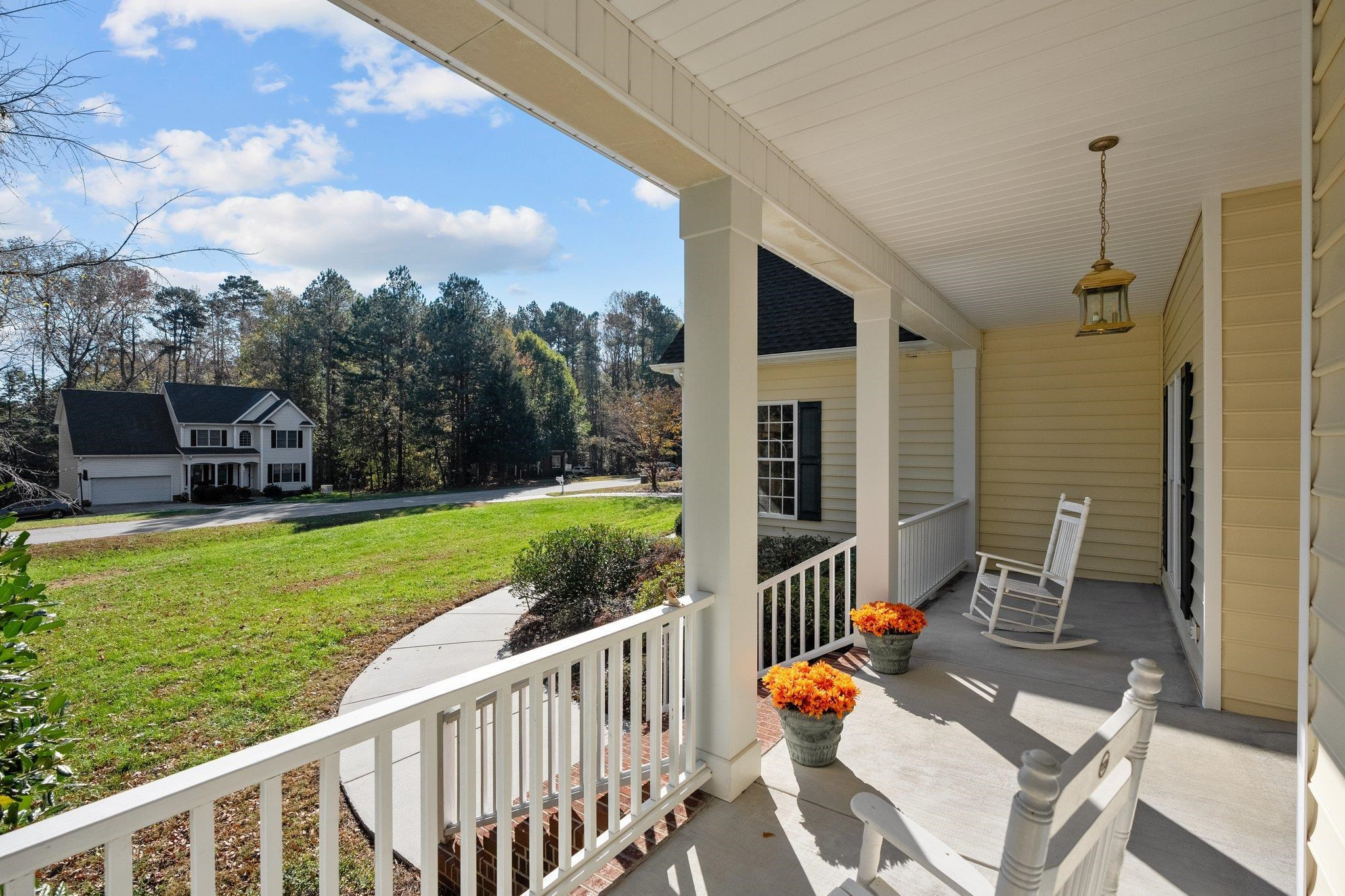 104 Shadow Lane Oxford, NC 27565 - Photo 29 of 38 a view of balcony with furniture