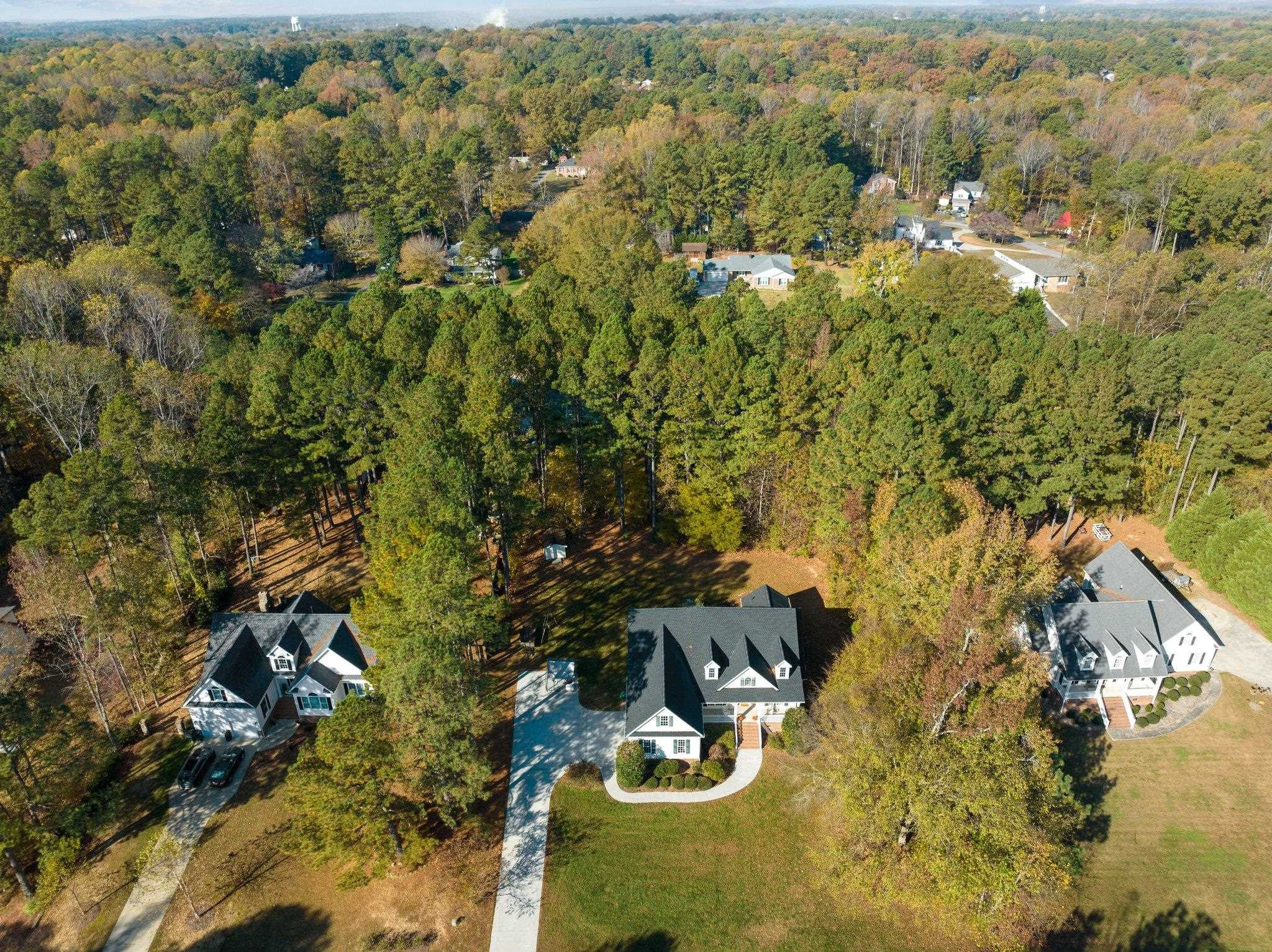 104 Shadow Lane Oxford, NC 27565 - Photo 30 of 38 an aerial view of residential house with an outdoor space