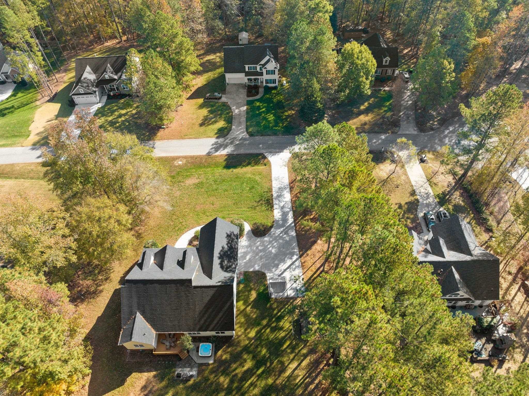 104 Shadow Lane Oxford, NC 27565 - Photo 34 of 38 an aerial view of houses with outdoor space