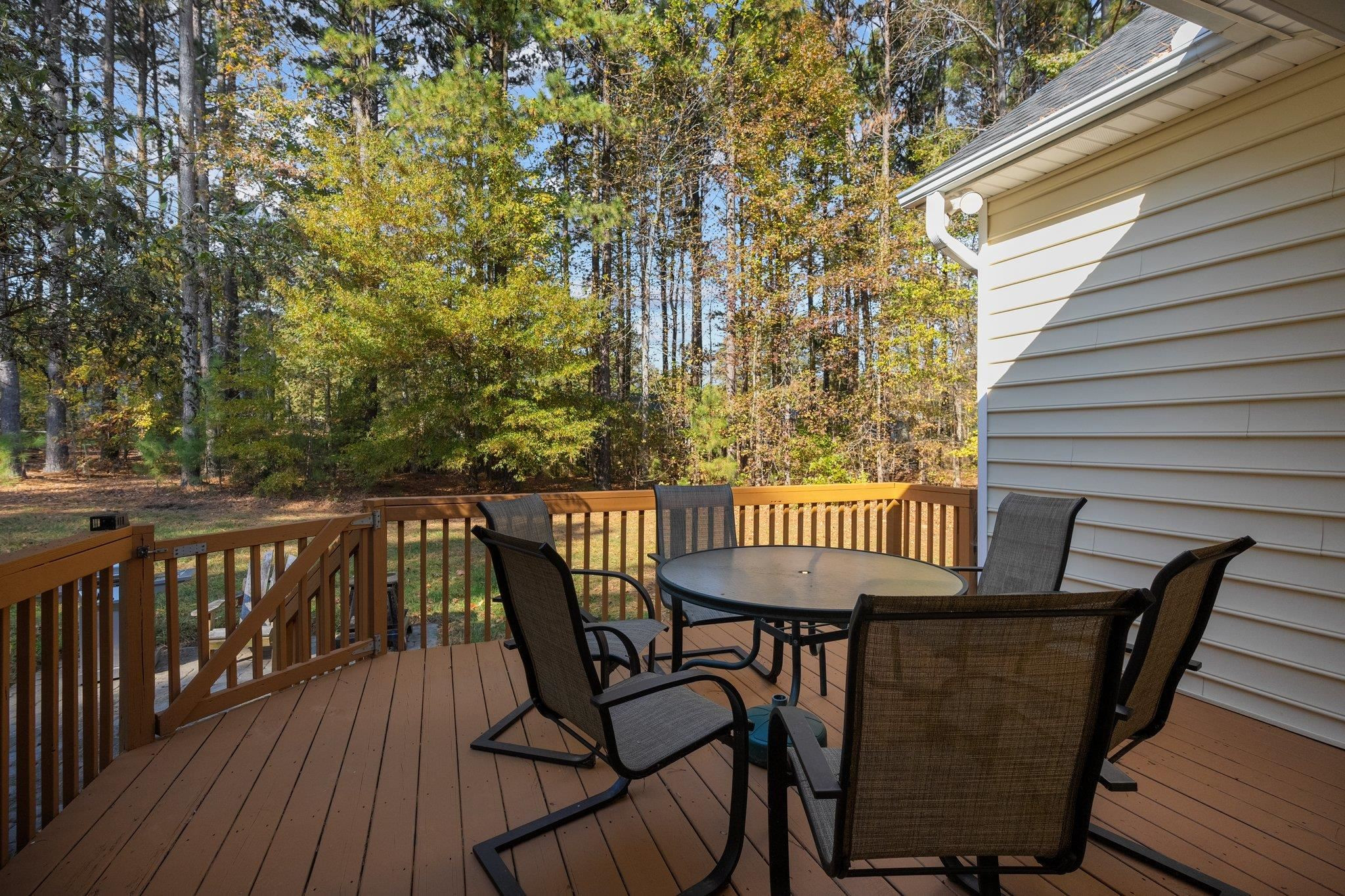 104 Shadow Lane Oxford, NC 27565 - Photo 10 of 38 a view of a balcony with furniture