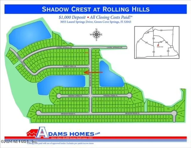 $305,100 | 3111 Forest View Ln Green Cove Springs, Green Cove Springs, FL 32043