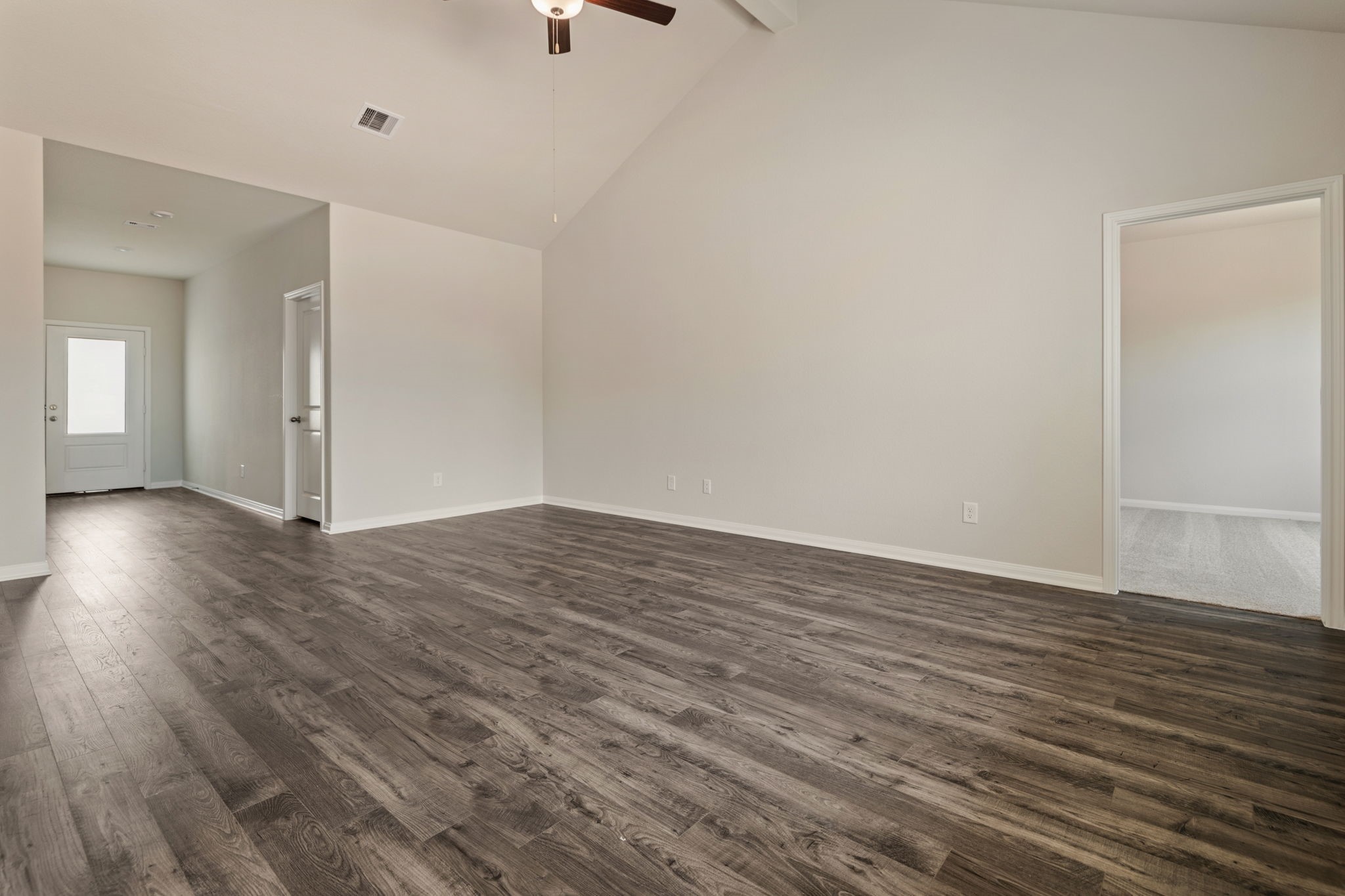 345 Fastboy Lane Waller, TX 77484 - Photo 3 of 12 wooden floor in an empty room