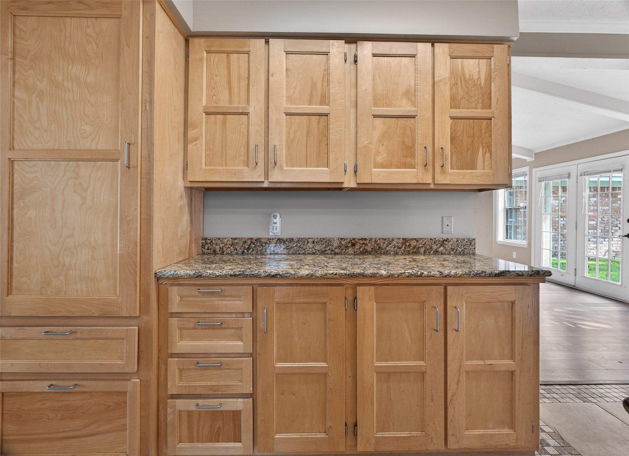 27210 Jimmy Lane Conroe, TX 77385 - Photo 15 of 43 a kitchen with granite countertop cabinets and a sink