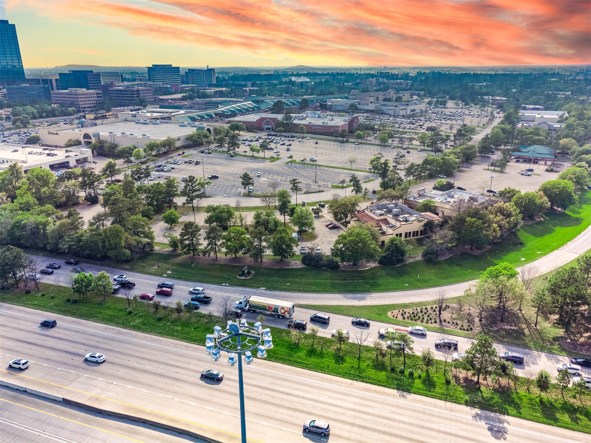 27210 Jimmy Lane Conroe, TX 77385 - Photo 33 of 43 an aerial view of residential houses with outdoor space and street view