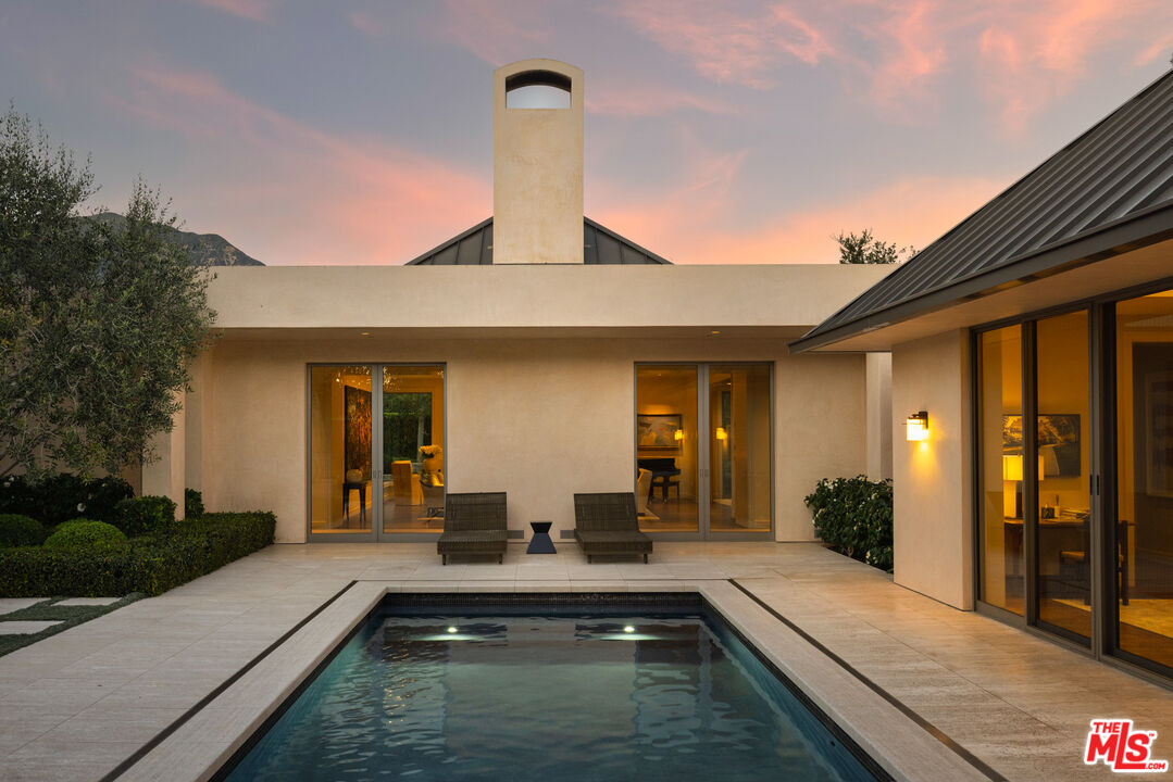 2076 China Flat Road Santa Barbara, CA 93108 - Photo 24 of 27 a view of swimming pool with outdoor seating