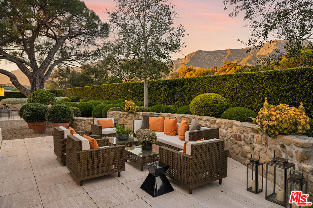 2076 China Flat Road Santa Barbara, CA 93108 - Photo 3 of 27 a outdoor living space with furniture and city view