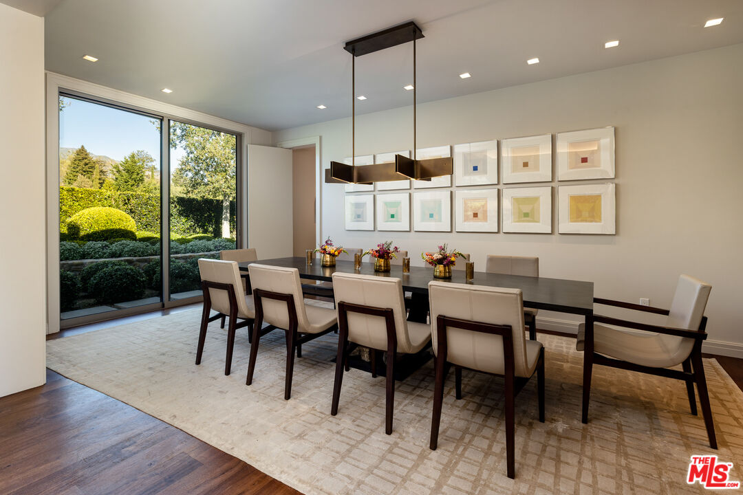 2076 China Flat Road Santa Barbara, CA 93108 - Photo 8 of 27 a view of a dining room with furniture window and outside view
