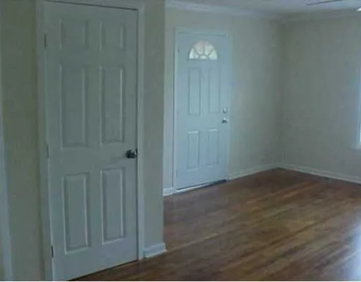 a view of empty room