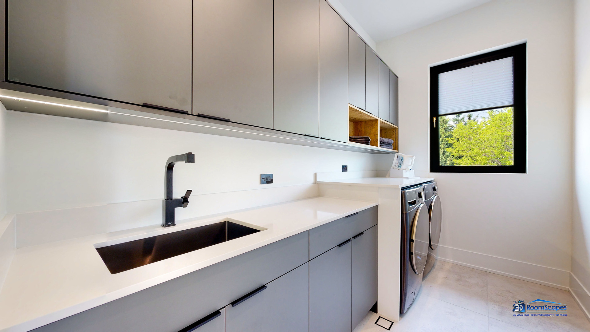 25 Rolling Hills Drive Barrington Hills, IL 60010 - Photo 55 of 127 a kitchen with a sink a microwave and cabinets