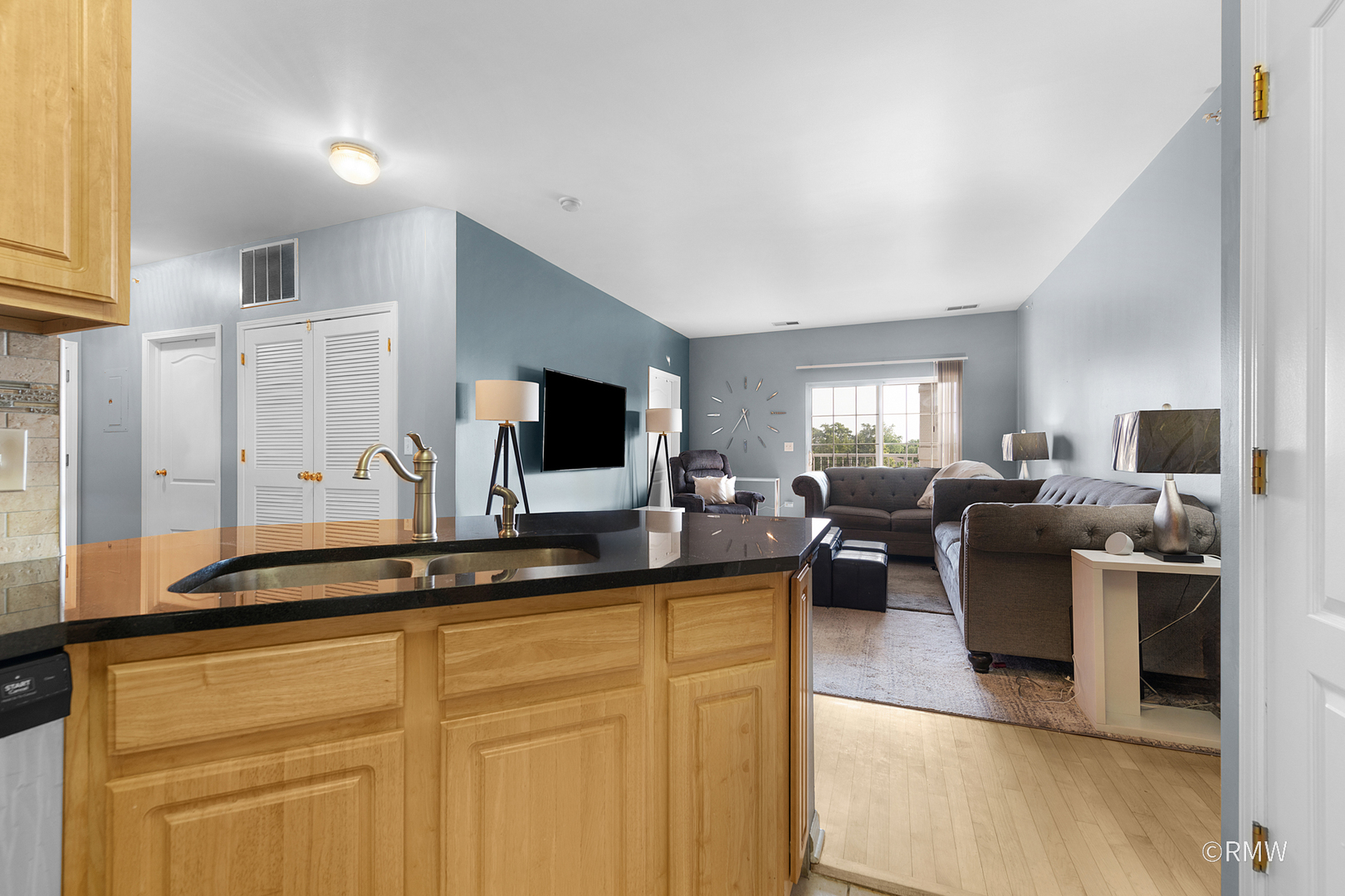1259 West Lake Street, Unit 304 Addison, IL 60101 - Photo 14 of 43 a living room with furniture and a flat screen tv