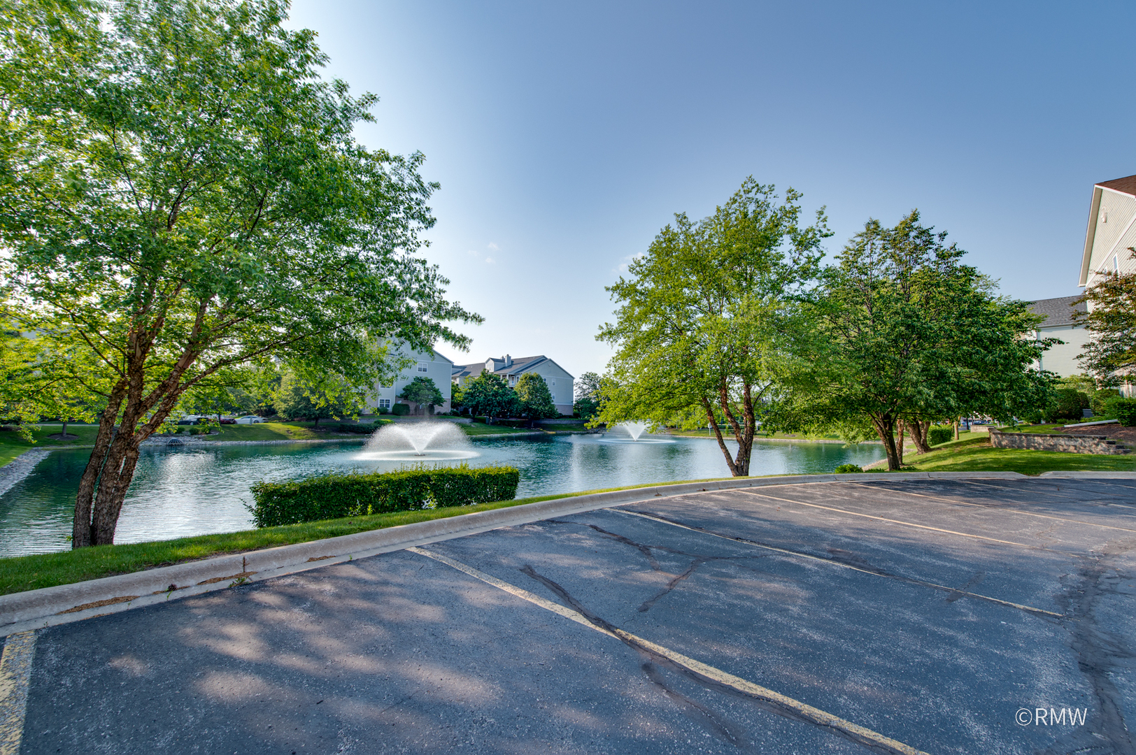 1259 West Lake Street, Unit 304 Addison, IL 60101 - Photo 33 of 43 a view of a yard with plants and a large tree