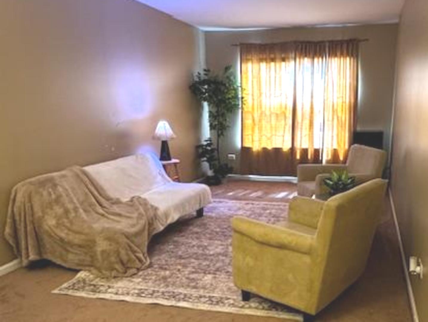 1259 West Lake Street, Unit 304 Addison, IL 60101 - Photo 42 of 43 a bed room with a bed and a couch