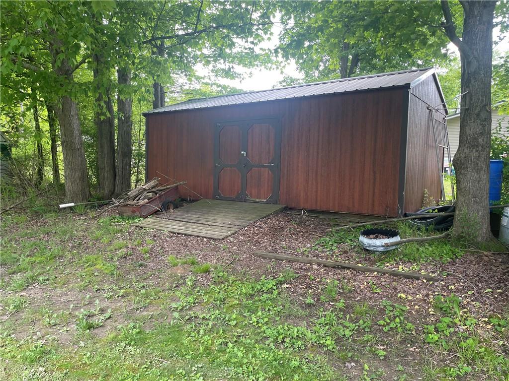 14624 Gilliland Road Linesville, PA 16424 - Photo 11 of 23 a backyard of a house