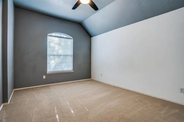 an empty room with window