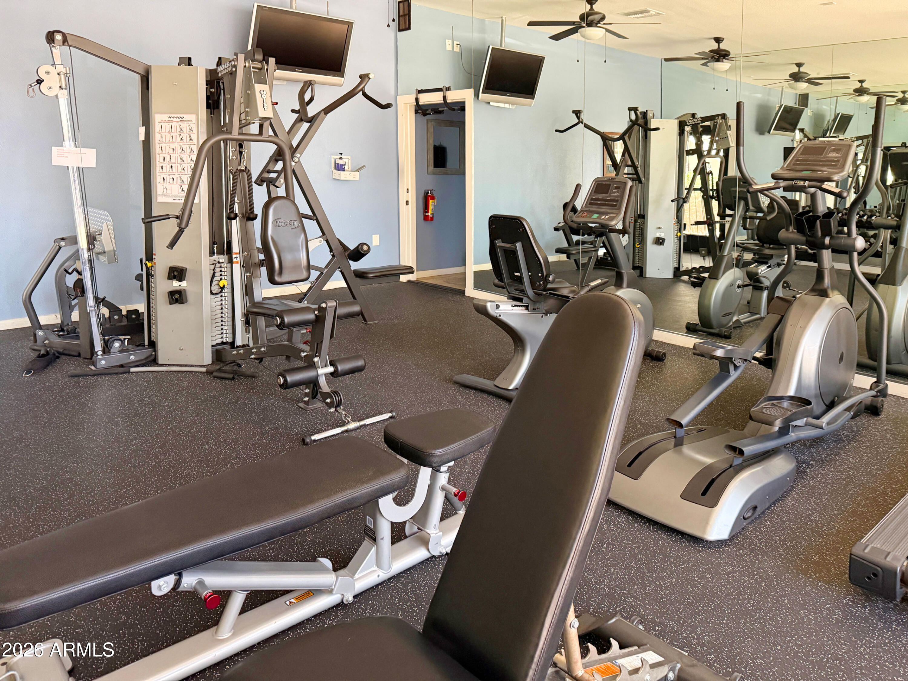 3633 North 3rd Avenue, Unit 1027 Phoenix, AZ 85013 - Photo 23 of 29 a view of a room with gym equipment