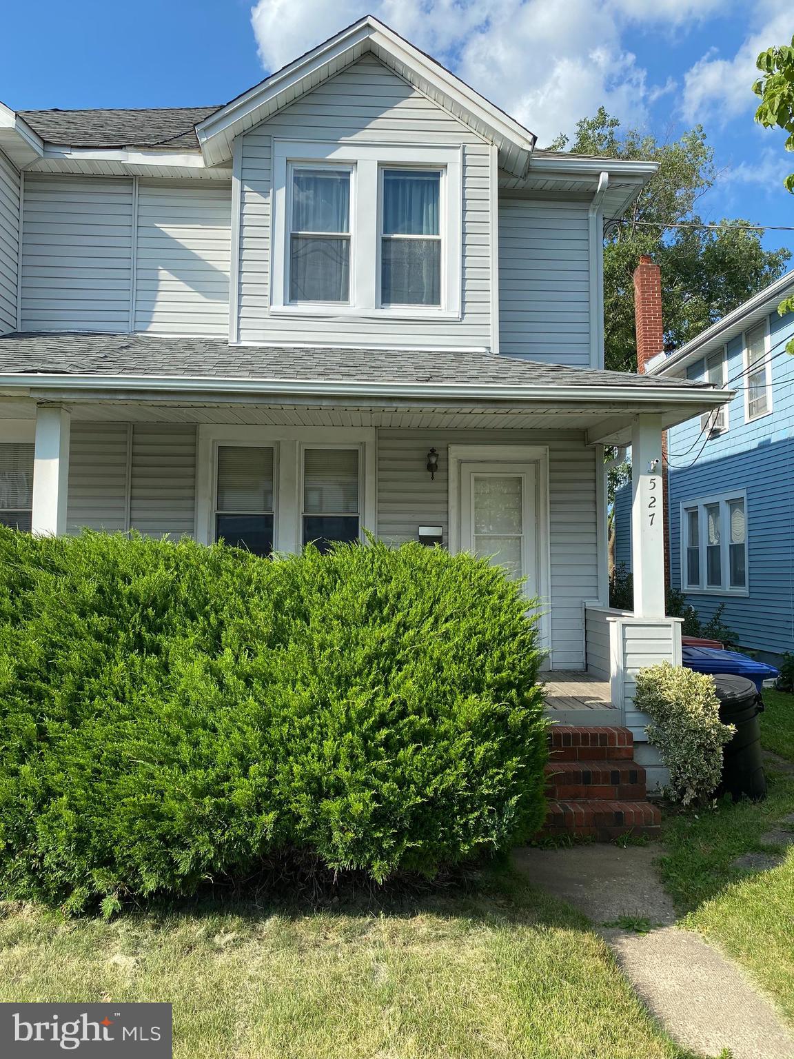 527 Bridgeboro Street Riverside, NJ 08075 - Photo 2 of 20 a front view of a house with a yard
