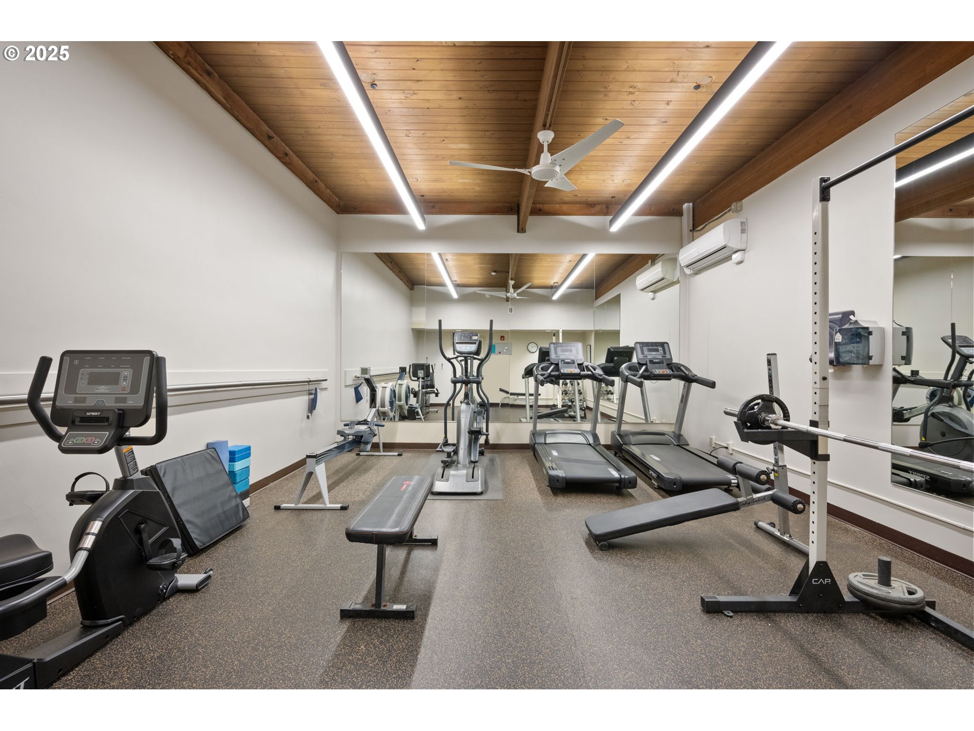 2309 Southwest 1st Avenue, Unit G41 Portland, OR 97201 - Photo 39 of 44 a view of a room with gym equipment