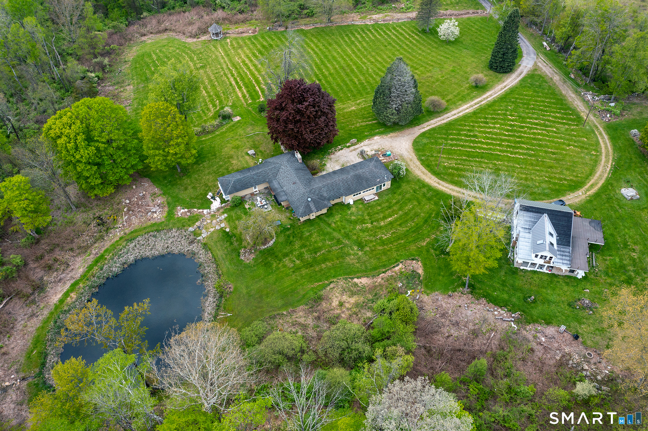 262 Kent Cornwall Road Kent, CT 06757 - Photo 17 of 17 a view of a swimming pool with a garden