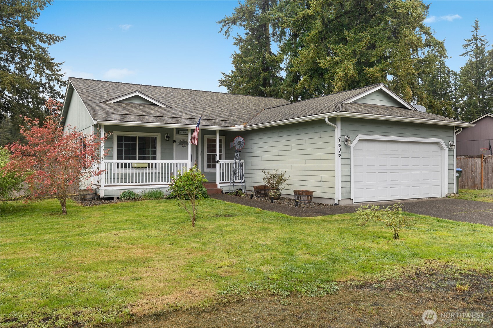 7606 187th Avenue Southwest Rochester, WA 98579 - Photo 2 of 28 a view of a house with a patio