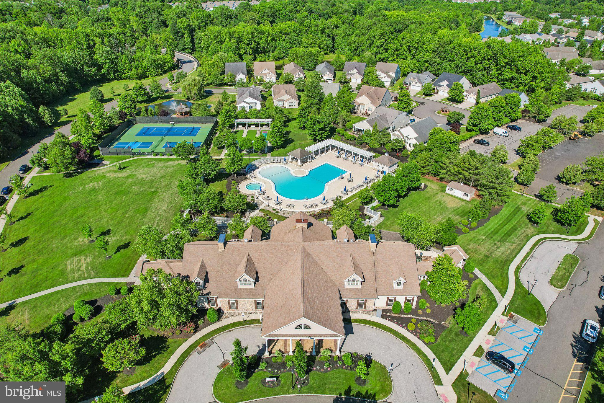 39 Danbury Road Swedesboro, NJ 08085 - Photo 54 of 62 an aerial view of a house with yard swimming pool and outdoor seating