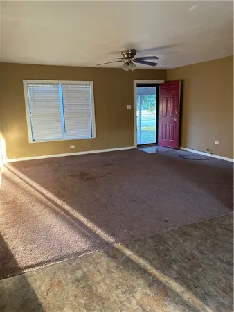 a view of empty room