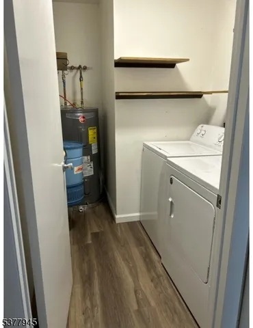 a room with storage and utility