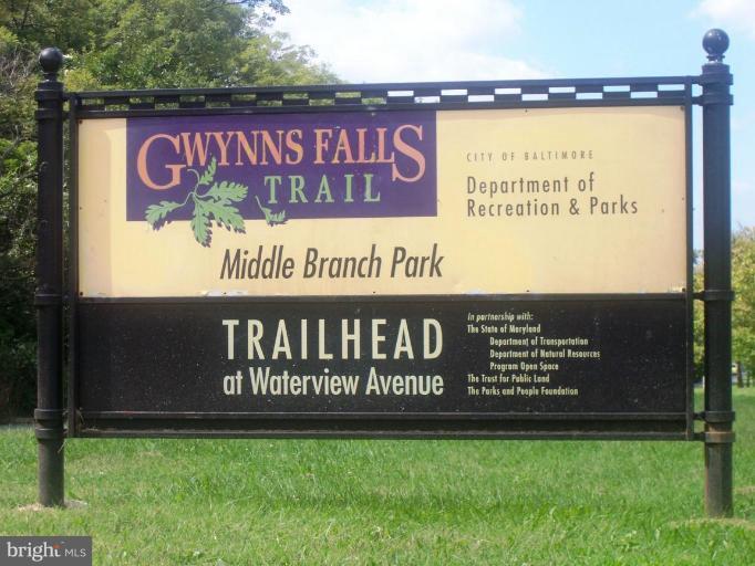 2462 Nevada Street Baltimore, MD 21230 - Photo 21 of 22 a sign on the wall of a building