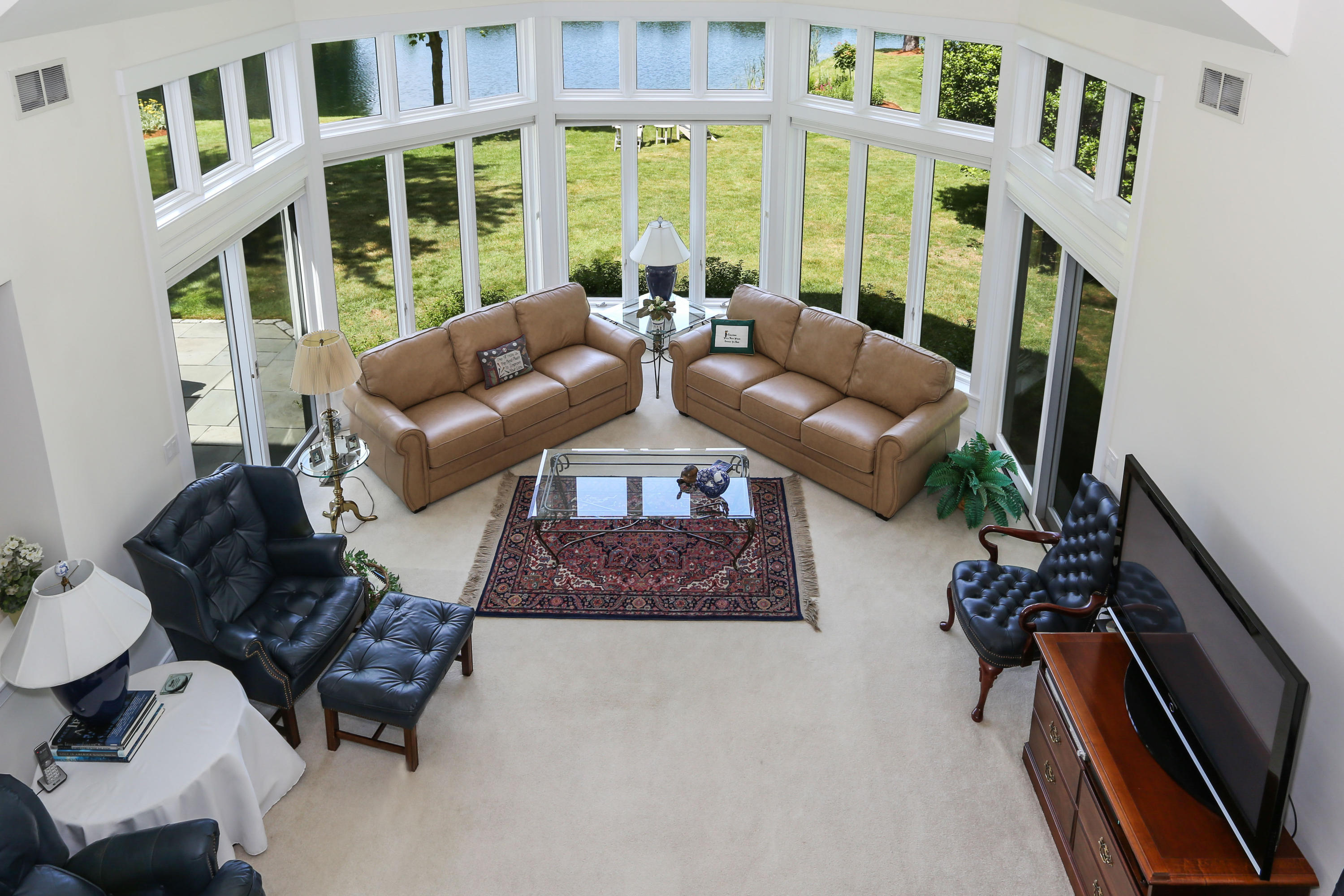 6 Reflection Drive Sandwich, MA 02563 - Photo 9 of 23 a living room with furniture and a large window
