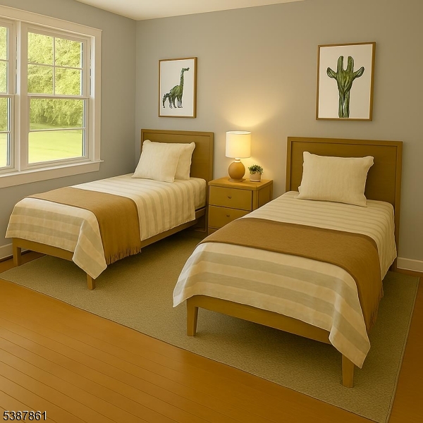 85 Grove Street South Hackensack, NJ 07606 - Photo 9 of 32 a bedroom with bed and painting on the wall