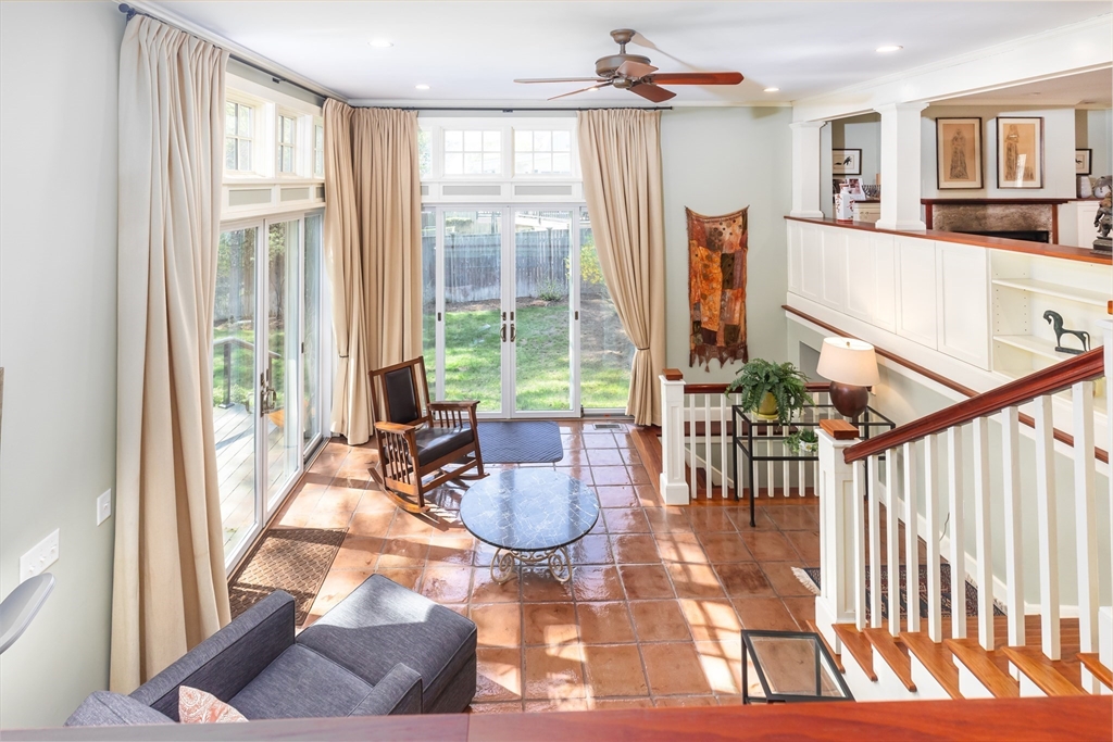 17 Deforest Road Newton, MA 02462 - Photo 14 of 31 a living room with furniture and a large window