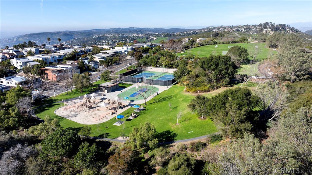 630 Loretta Drive Laguna Beach, CA 92651 - Photo 72 of 75 an aerial view of a house with a yard