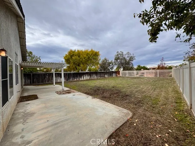 a view of porch with a patio