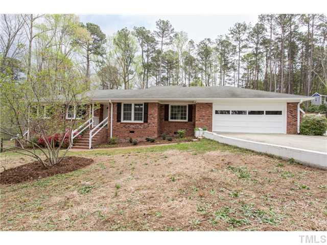 7929 Secluded Acres Road Apex, NC 27523 - Photo 2 of 16 All BRICK ranch - completely updated - move in ready! Kitchen and Master Bath with GRANITE counters, all new flooring and freshly painted. Gorgeous SALT WATER POOL, fenced yard - on OVER 3 ACRES a must see!